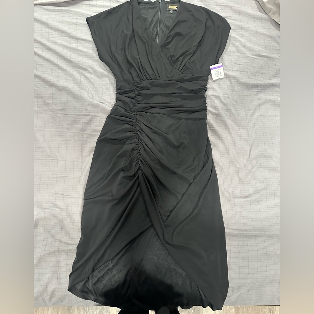 Alexia Admor Black Asymmetrical Dress Size S